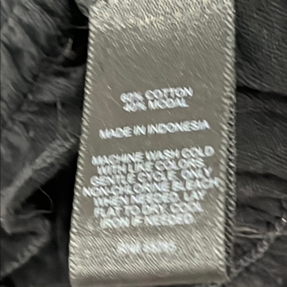 Express Black Embellished Flutter Sleeve Top - Picture 6 of 8